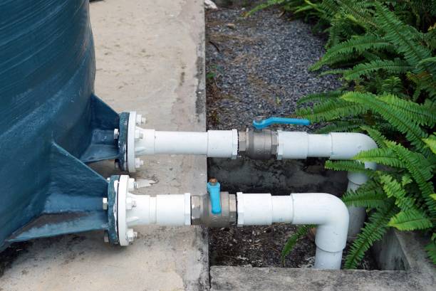 istock A water supply systems tank with both valve pipe to water supply. 1673874049