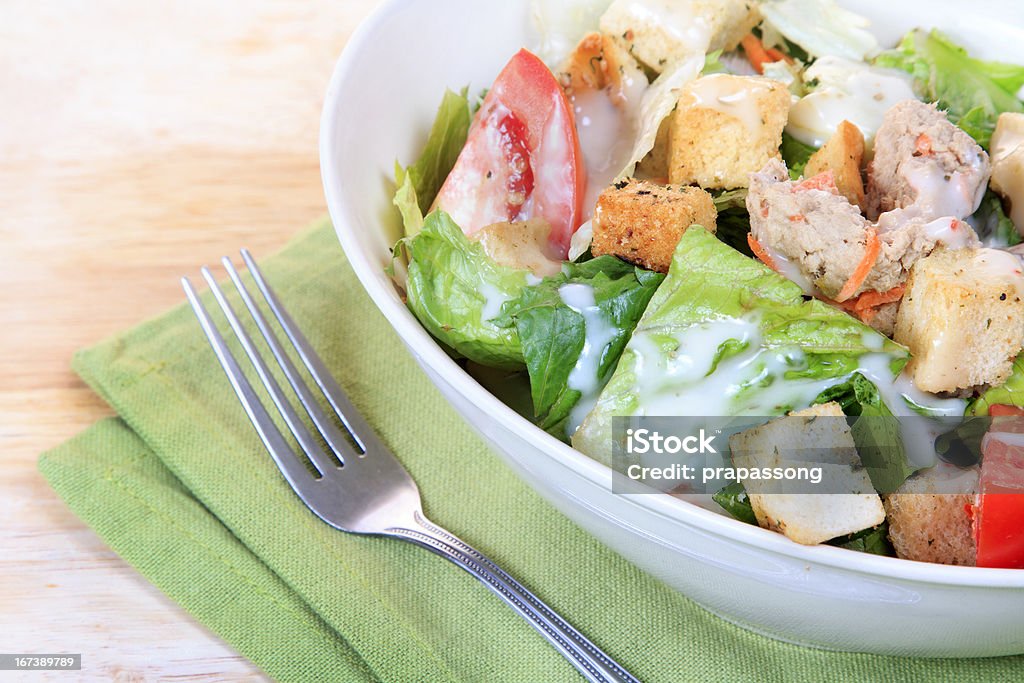 Insalata di tonno fatti in casa - Foto stock royalty-free di Alimentazione sana