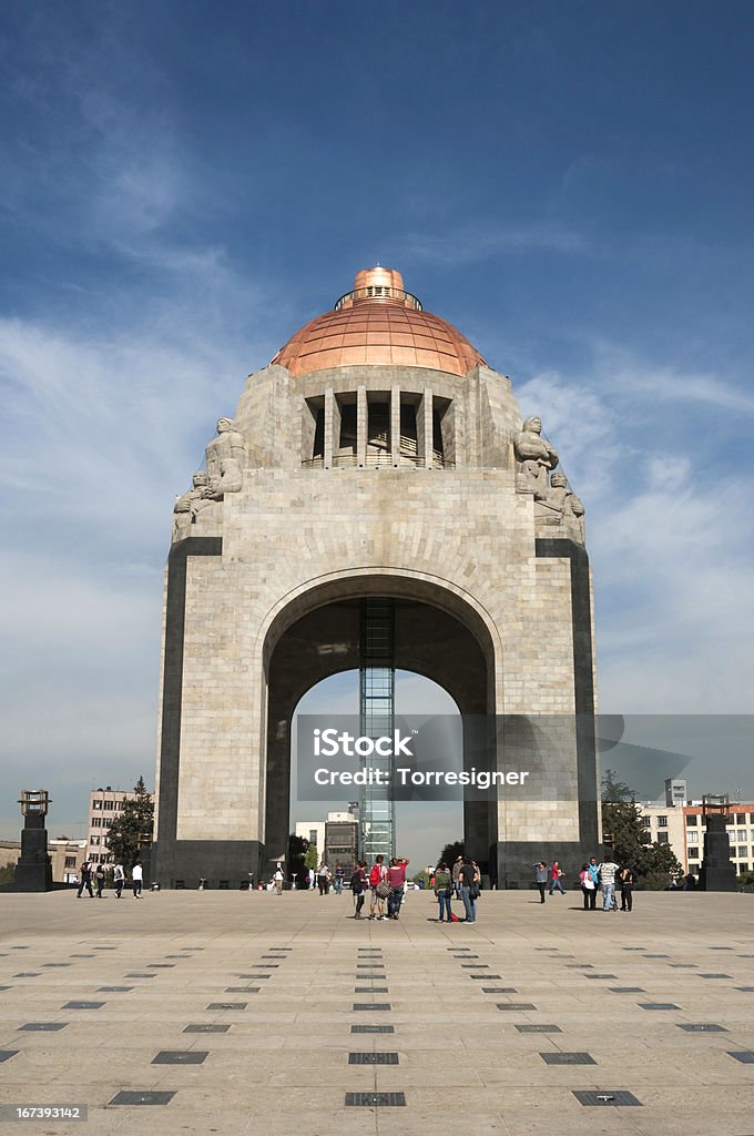 Monumento alla rivoluzione messicana - Foto stock royalty-free di Monumento