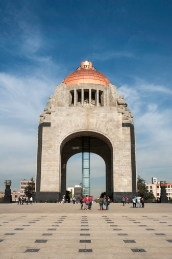 Monument to the Mexican Revolution, built in Mexico City in 1936.