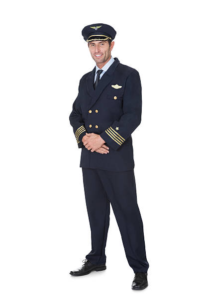istock Portrait of confident pilot 167397668