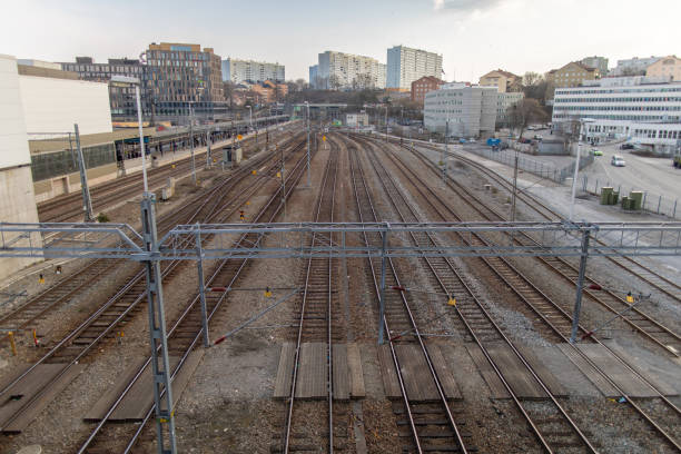 istock Rail transportation station for for train and metro 1674017429