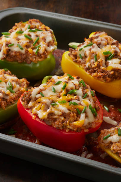 istock Italian Style Stuffed Peppers 1674022758