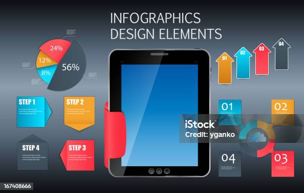 Ilustración de Vector Ilustración Infografía Plantilla De Negocios y más Vectores Libres de Derechos de Abstracto