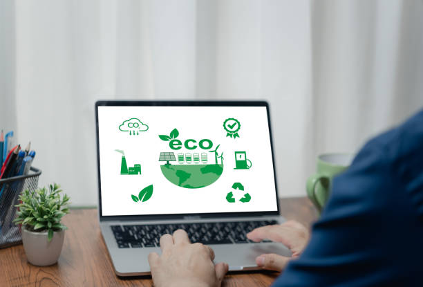 istock net zero eco CO2 emission reduction icons global warming sustainable development and green business renewable energy clean and friendly environment concept.ESG environment social governance investment 1674114150