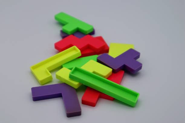 istock Close-up of colorful puzzles 1674135427