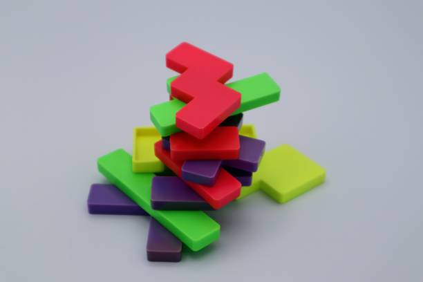 istock Close-up of colorful puzzles 1674135898
