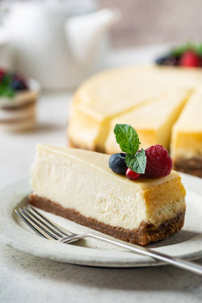 istock Classic New York cheesecake 1674139843