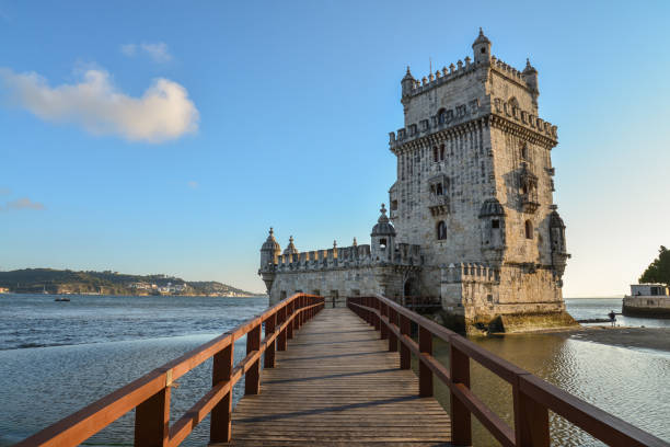 istock View at the Belem tower or Torre de Belem 1674140371
