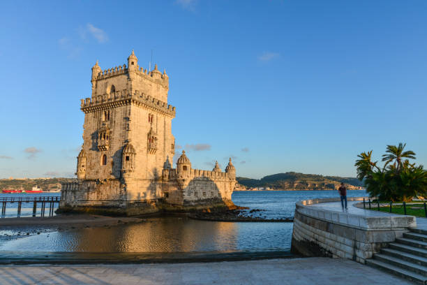 istock View at the Belem tower or Torre de Belem 1674140881