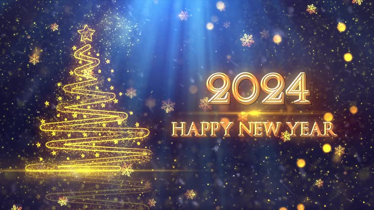 Happy New Year Wishes 2024 V3