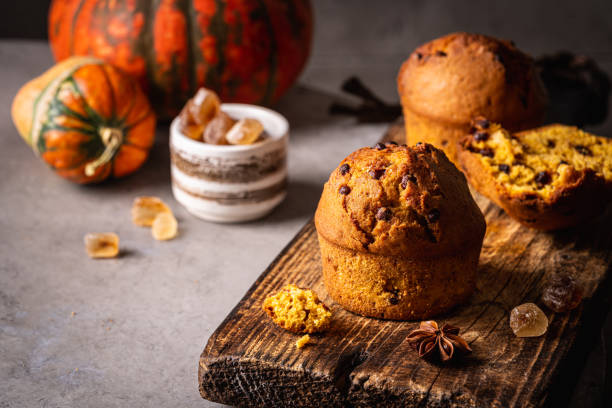 istock Homemade pumpkin muffins 1674141199