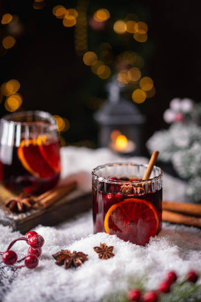 istock glass of Mulled wine 1674141268