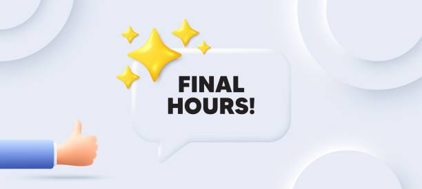 istock Final hours sale. Special offer price sign. Neumorphic background. Vector 1674141942
