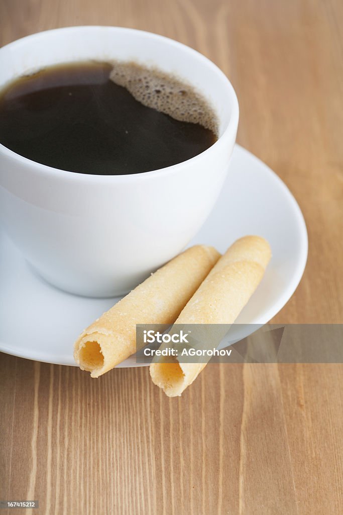 Kaffee und cookies - Lizenzfrei Bildkomposition und Technik Stock-Foto