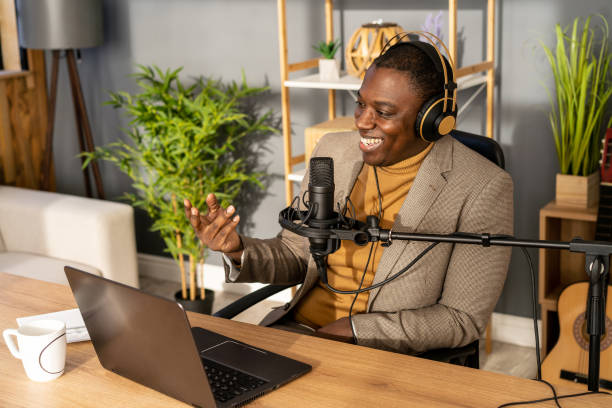 istock A radio host talking into his microphone 1674152290