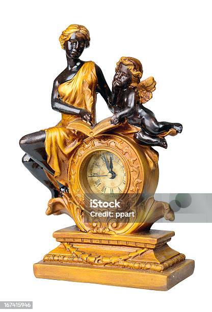 Orologio Antico - Fotografie stock e altre immagini di Accuratezza - Accuratezza, Adulto, Angelo