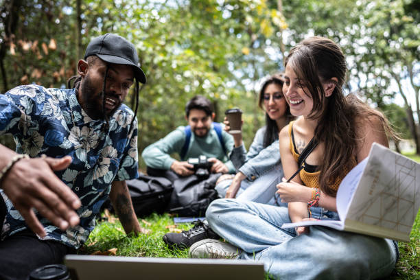 istock University friends studying together outdoors 1674163939