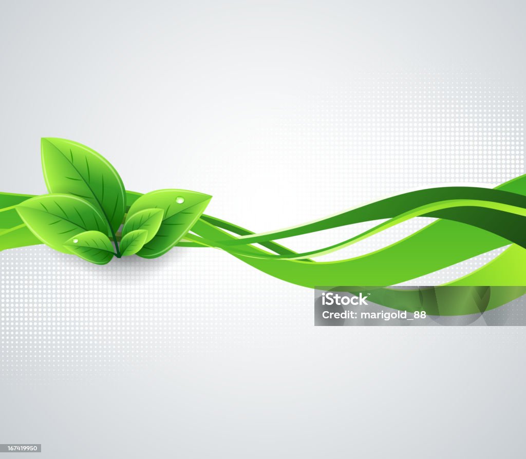 Ecology background Vector illustration abstract ecology  background. EPS10. Contains transparency. Leaf stock vector