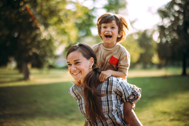 istock Happy  mother with her son 1674220767