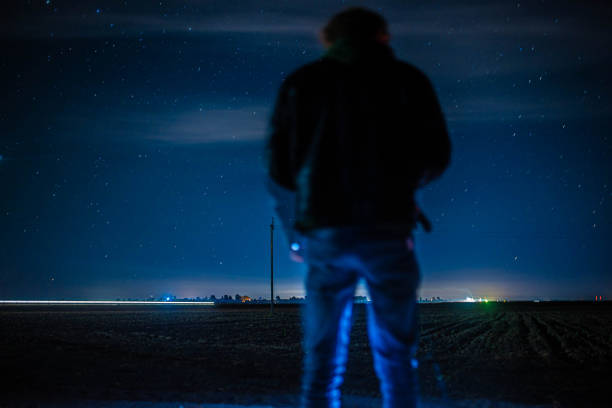 istock beautiful night sky with stars 1674248872