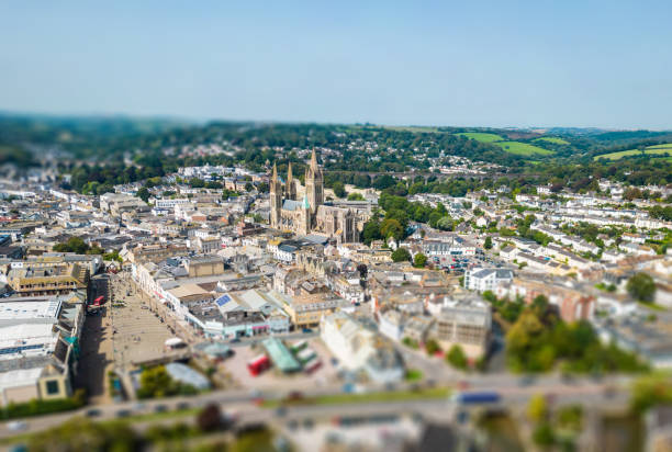 istock Tilt shift view of Truro 1674282858