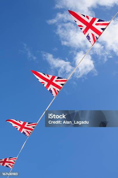 British Bunting Stock Photo - Download Image Now - Street Party, Party - Social Event, UK
