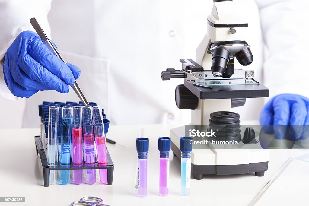 Attrezzature di laboratorio - Foto stock royalty-free di Attrezzatura