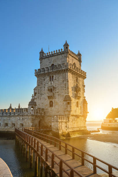 istock View at the Belem tower or Torre de Belem 1674312107