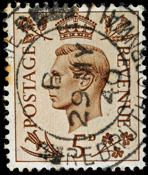 istock British King George VI Postage Stamp 167434140