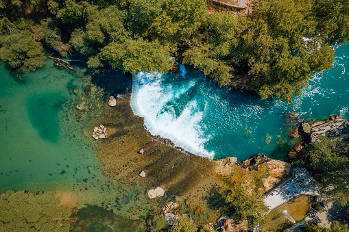 Waterfall In Manavgat, Antalya, Turkey