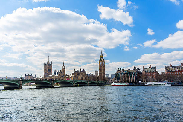 Big Ben and Houses of Parliament, London stock photo