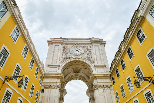 Augusta Street Arch is the triumphal arch connecting the Commerce Square to the Augusta Street in Lisbon, Portugal.