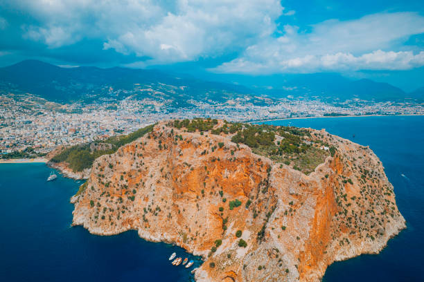 Aerial view of Alanya