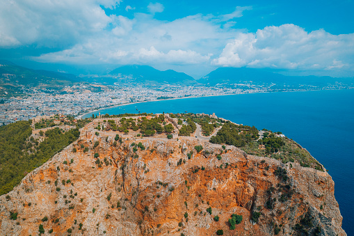 Aerial view of Alanya