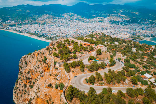 Aerial view of Alanya