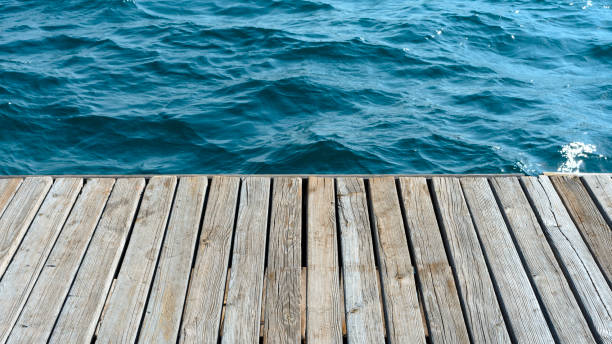 istock wooden step on the beach 1674450272