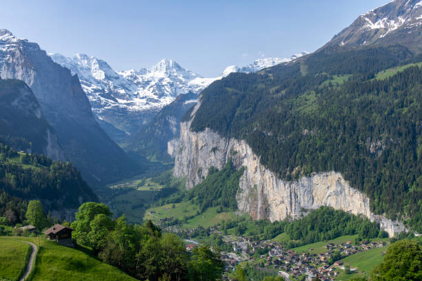 istock Panoramic view over Lauterbrunnen, Switzerland 1674461703