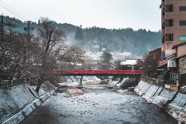 Nakabashi Bridge in Takayama