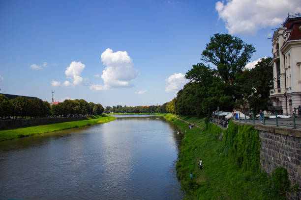 istock View on Uzh river  in Uzhhorod, Ukraine 1674511960