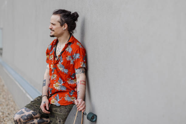 istock Portrait of a young tattooed man 1674513014