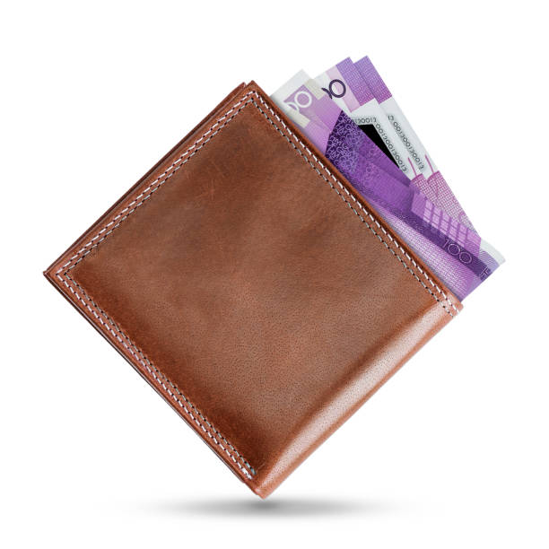 istock 3D rendering of Gibraltar Pound notes in a brown leather men’s wallet. Gibraltar Pound in wallet 1674518996
