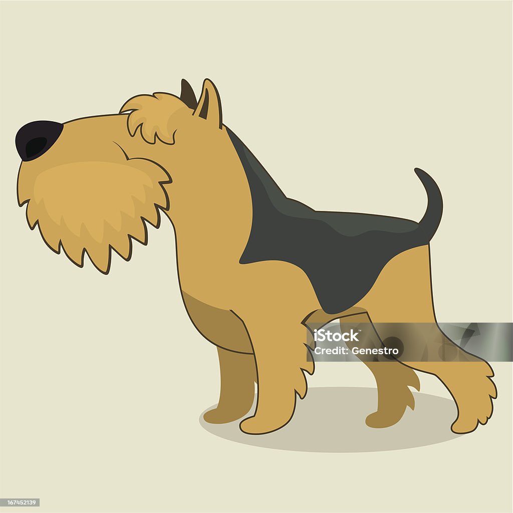 Terrier - Vetor de Amizade royalty-free