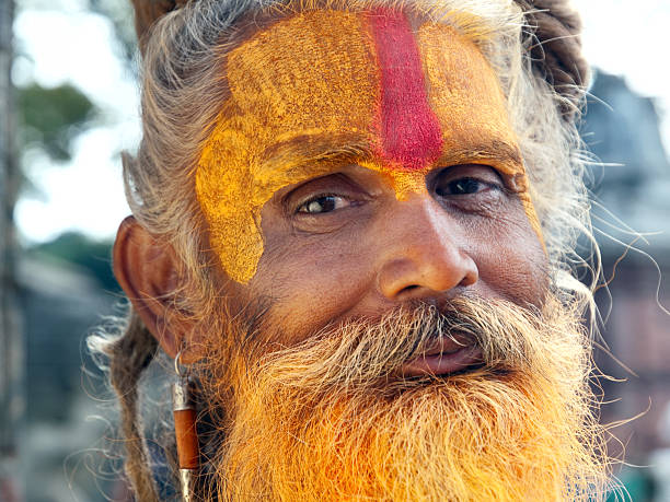 istock Sadhu close-up portrait 167455882