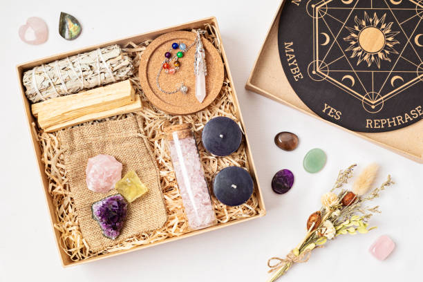 istock DIY gift box for wicca, witchcraft lovers. Mystic, esoteric, occult present idea 1674570965