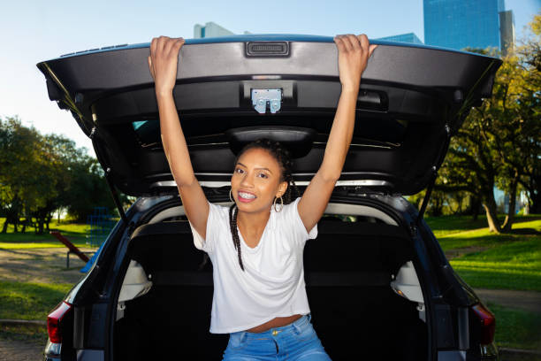 istock having fun in the trunk of the car 1674580663
