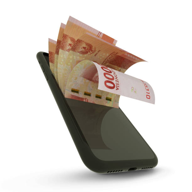 istock 3D rendering of Indonesian rupiah inside a mobile phone 1674619536