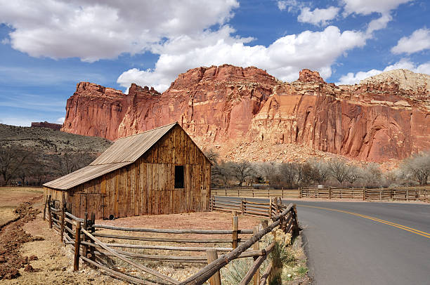 istock Gifford Farm Barn at Capitol Reef National Park 167462680