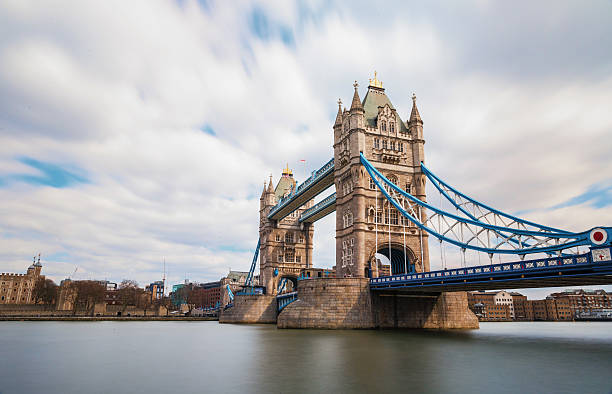 London Tower Bridge, UK England stock photo