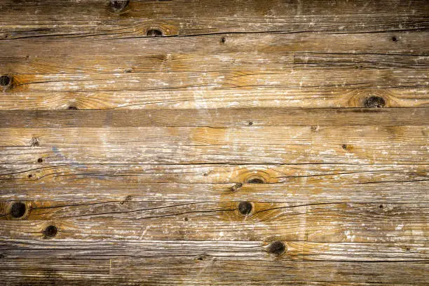 Wood texture. Texture of old wood. Horizontal planks.
